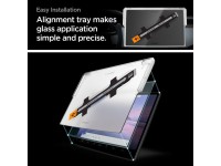 Película de vidro temperado Spigen Glas.tR EZ Fit para Tesla Model X 2022 / Model S 2021 - Preta Película de vidro temperado Spigen Glas.tR EZ Fit para Tesla Model X 2022 / Model S 2021 - Preta