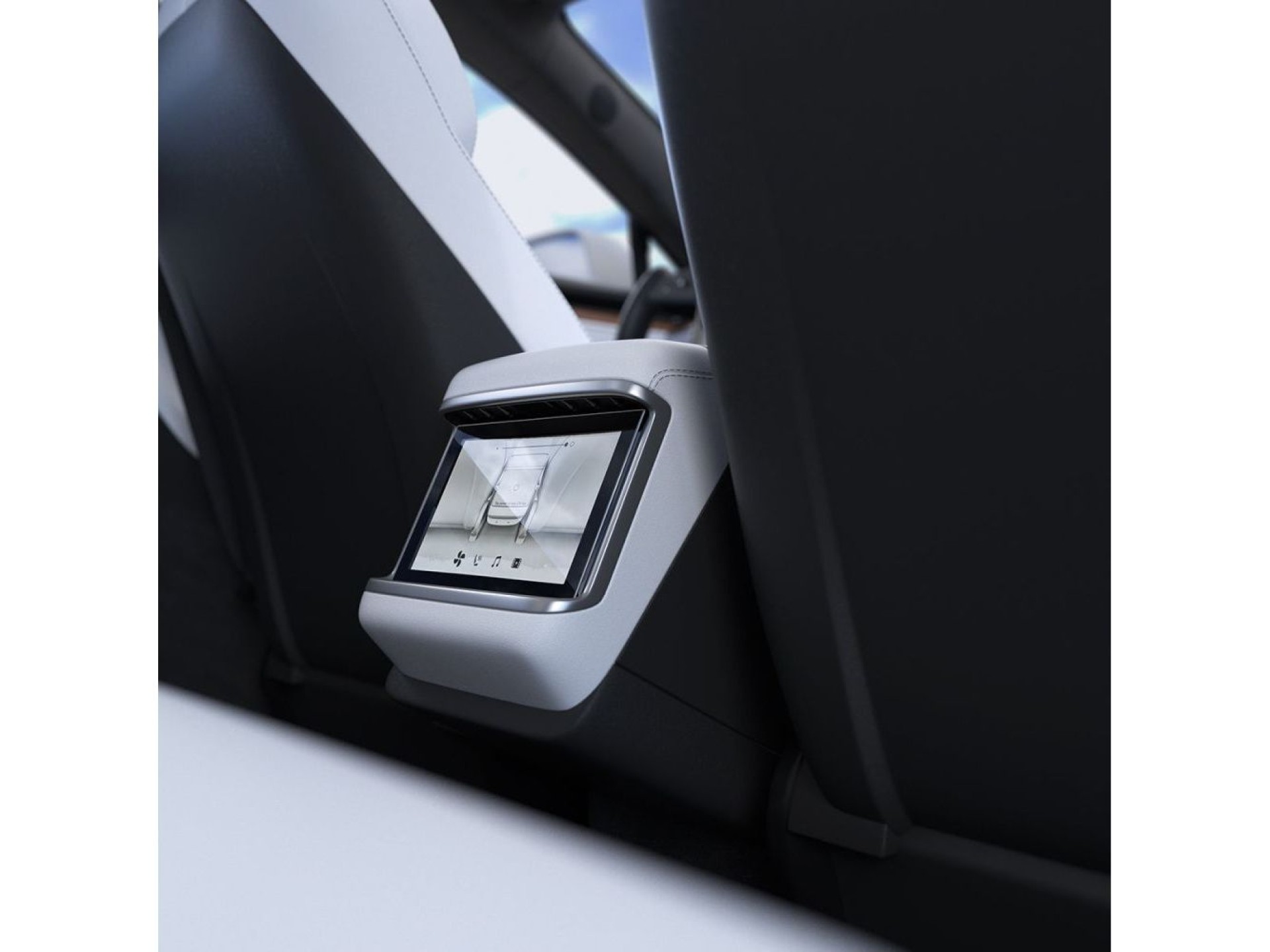 Cristal templado delgado Spigen Glas.tR para Tesla Model X 2022 / Model S 2021 - Negro