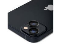 Protetor de câmera Spigen Glas.tR EZ Fit Optik para iPhone 14 / Plus / 15 / Plus - Preto (2 unidades Protetor de câmera Spigen Glas.tR EZ Fit Optik para iPhone 14 / Plus / 15 / Plus - Preto (2 unidades