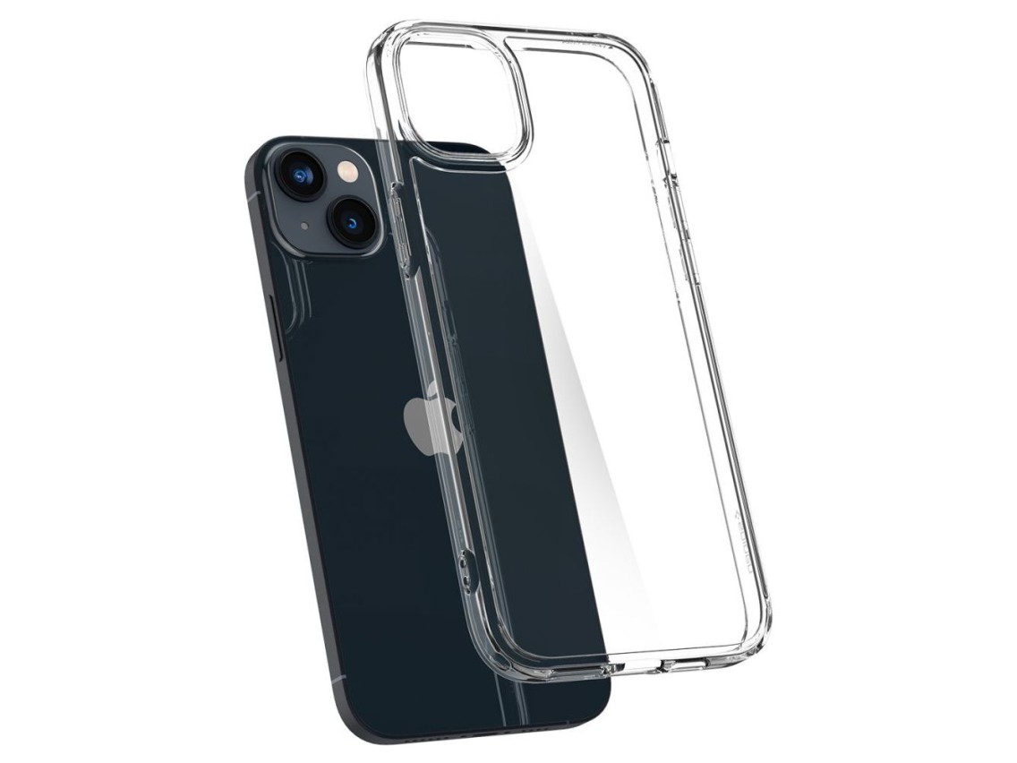 Capa Spigen Ultra Hybrid para iPhone 14 - Transparente