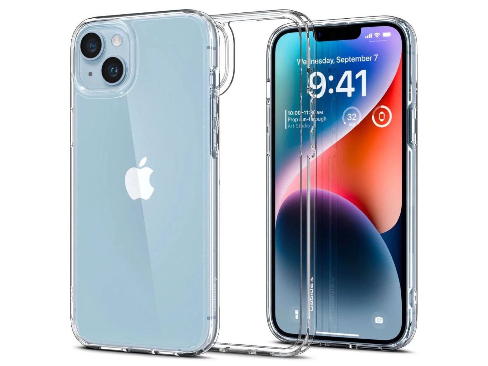 Capa Spigen Ultra Hybrid para iPhone 14 - Transparente