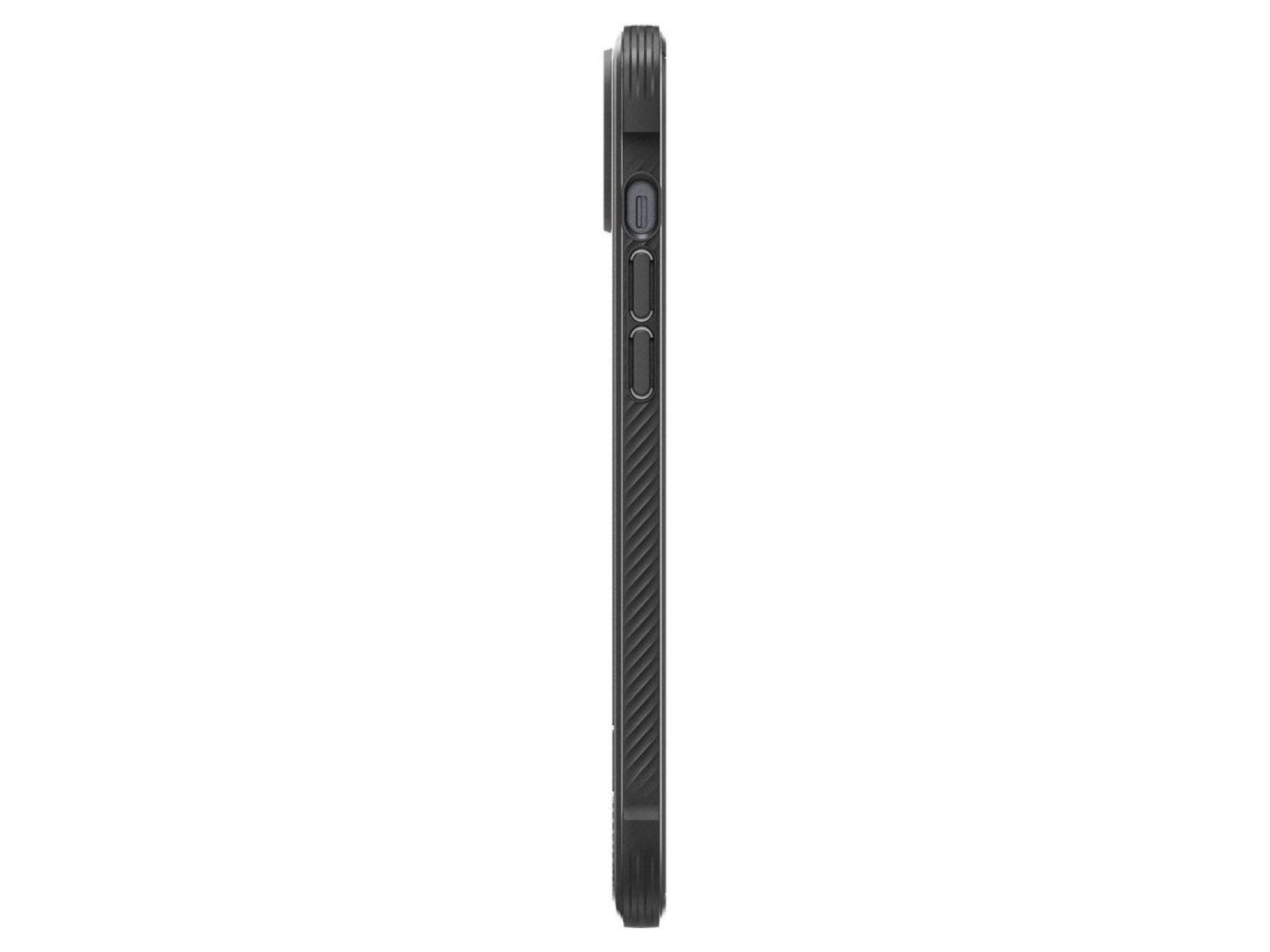 Funda Spigen Rugged Armor Mag Case con MagSafe para iPhone 14 - Negro mate