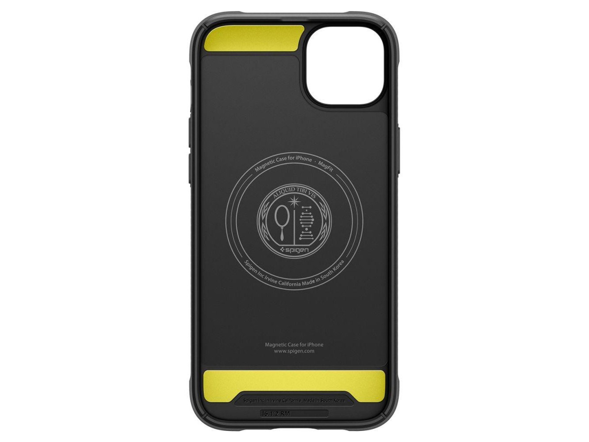 Funda Spigen Rugged Armor Mag Case con MagSafe para iPhone 14 - Negro mate