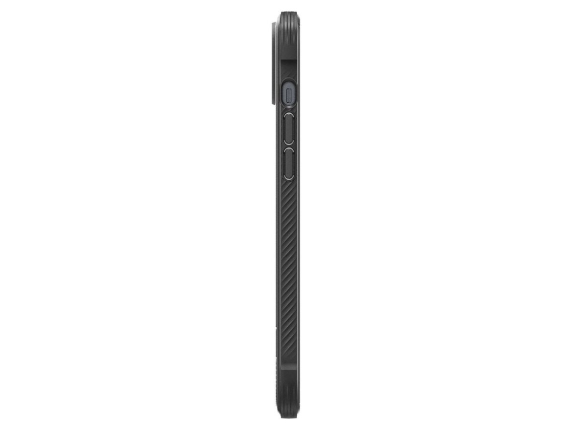 Funda Spigen Rugged Armor Mag Case con MagSafe para iPhone 14 - Negro mate
