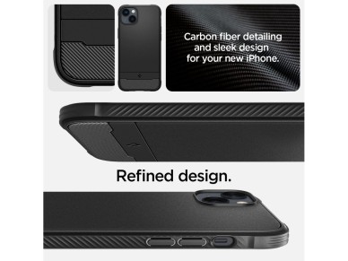 Funda Spigen Rugged Armor Mag Case con MagSafe para iPhone 14 - Negro mate Funda Spigen Rugged Armor Mag Case con MagSafe para iPhone 14 - Negro mate