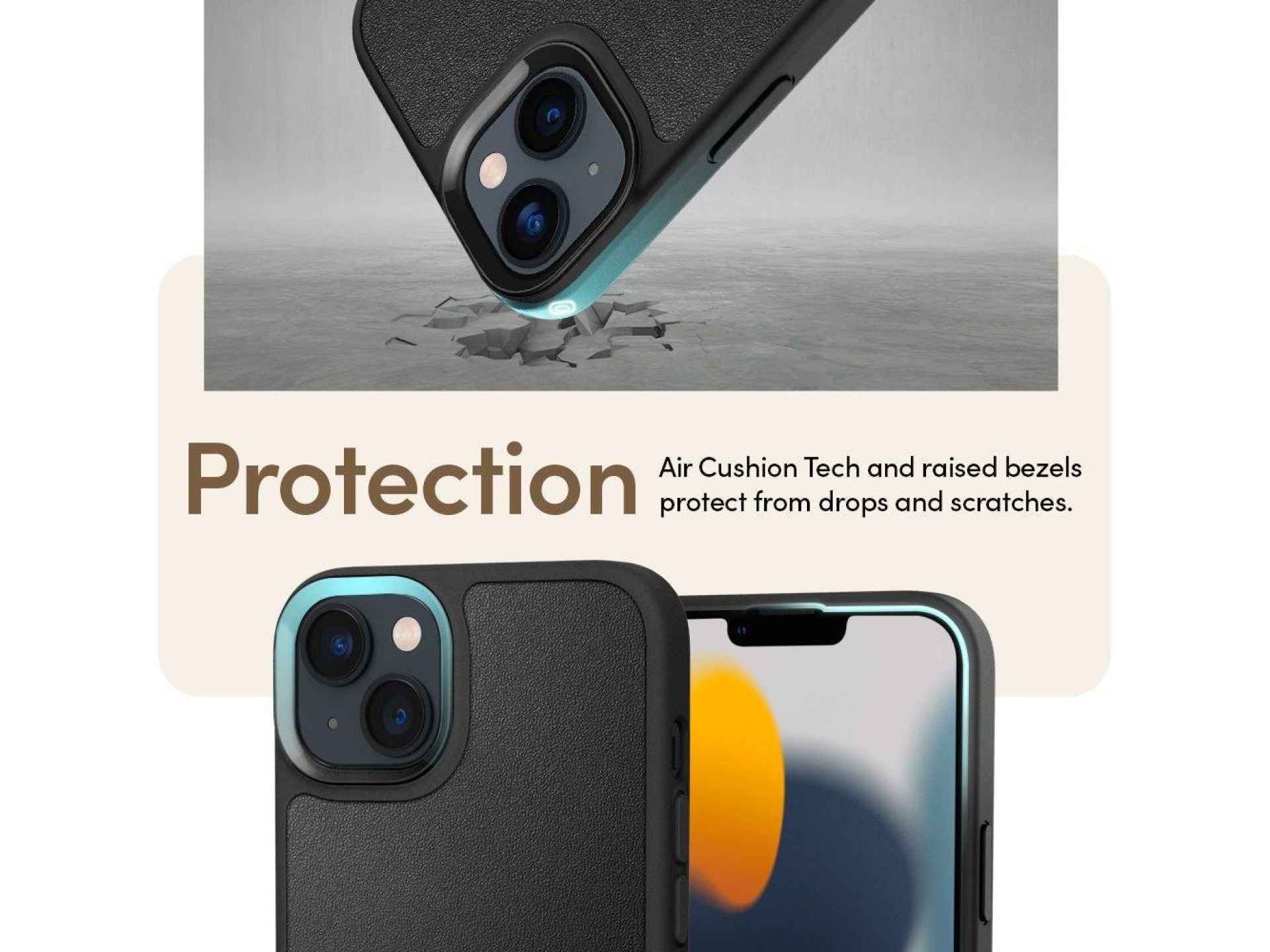 Capa Spigen Cyrill Kajuk Mag com MagSafe para iPhone 14 Plus - Preta