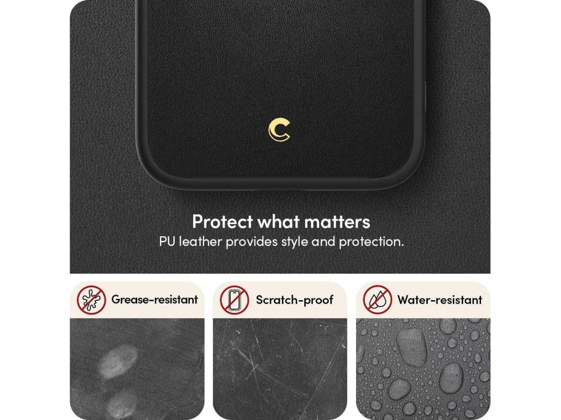 Capa Spigen Cyrill Kajuk Mag com MagSafe para iPhone 14 Plus - Preta