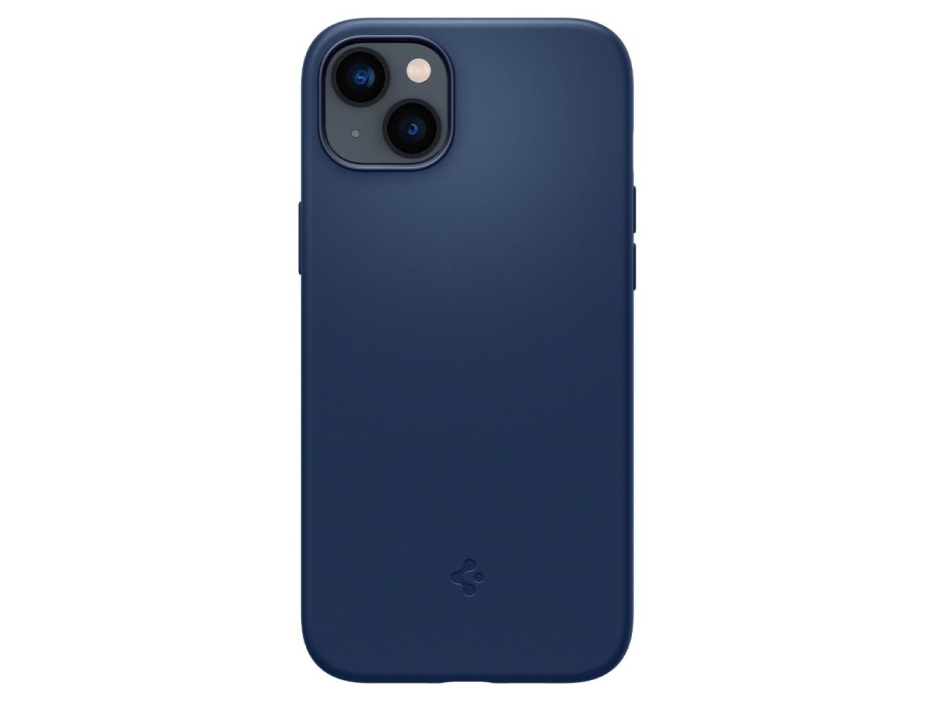 Funda Spigen Silicone Fit Mag con MagSafe para iPhone 14 Plus - Azul