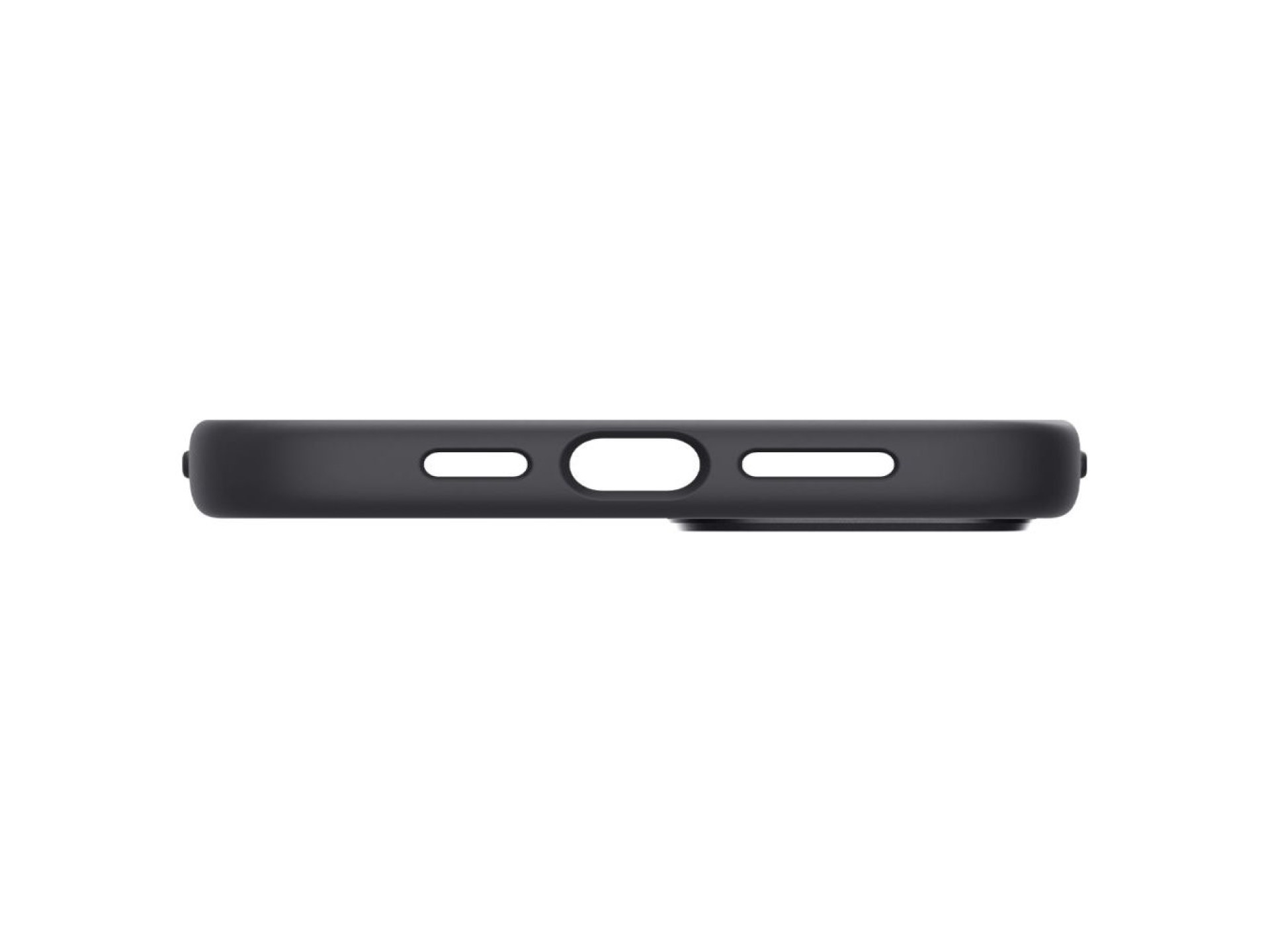 Spigen Silicone Fit Mag Case with MagSafe for iPhone 14 Plus - Black