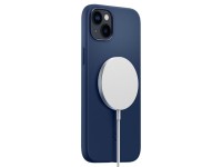 Funda Spigen Silicone Fit Mag con MagSafe para iPhone 14 Plus - Azul Funda Spigen Silicone Fit Mag con MagSafe para iPhone 14 Plus - Azul
