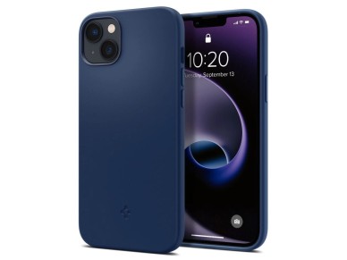 Spigen Silicone Fit Mag Case with MagSafe for iPhone 14 Plus - Blue Spigen Silicone Fit Mag Case with MagSafe for iPhone 14 Plus - Blue