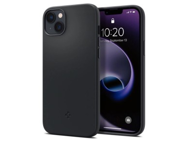 Spigen Silicone Fit Mag Case with MagSafe for iPhone 14 Plus - Black Spigen Silicone Fit Mag Case with MagSafe for iPhone 14 Plus - Black