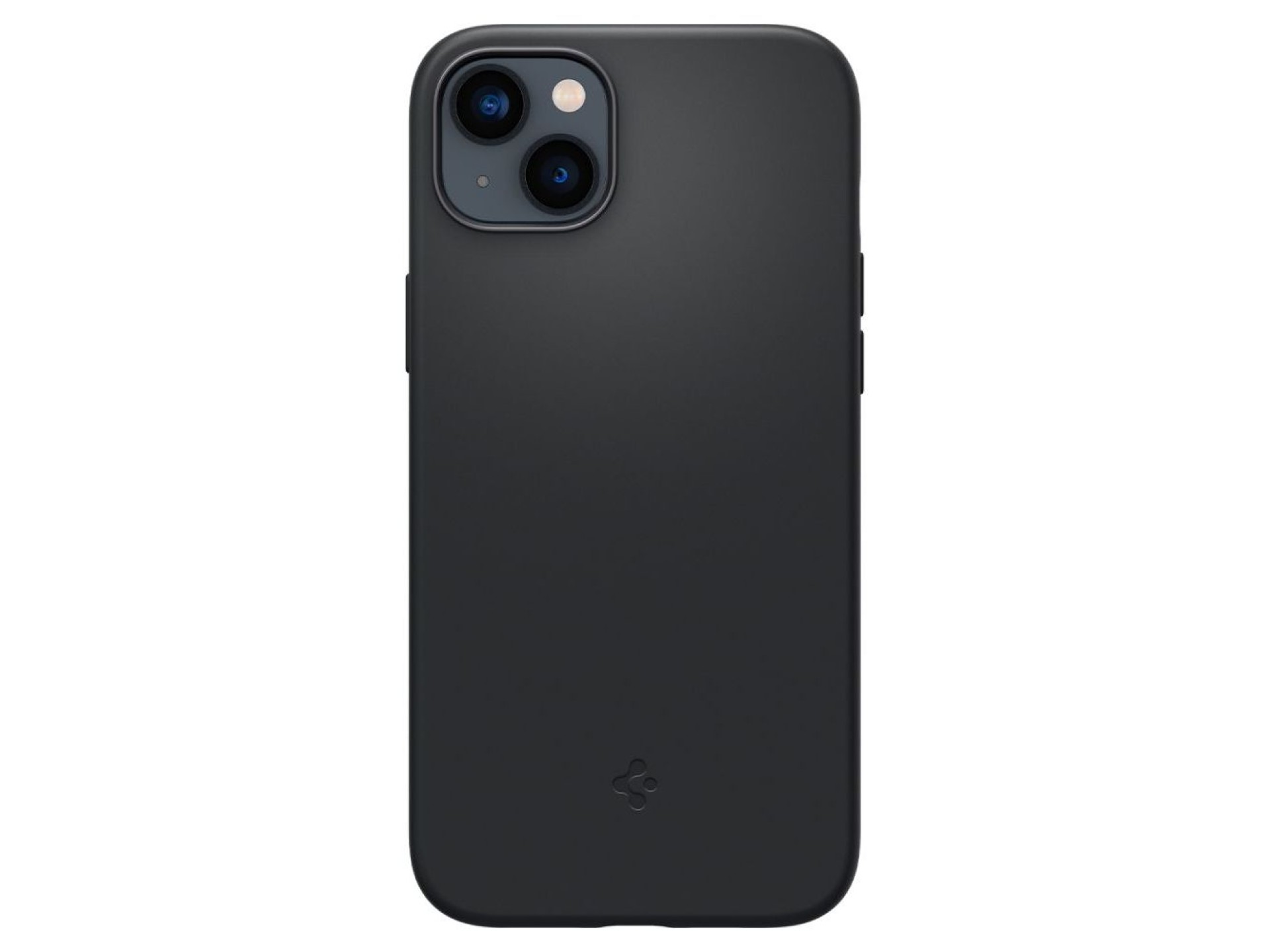 Spigen Silicone Fit Mag Case with MagSafe for iPhone 14 Plus - Black