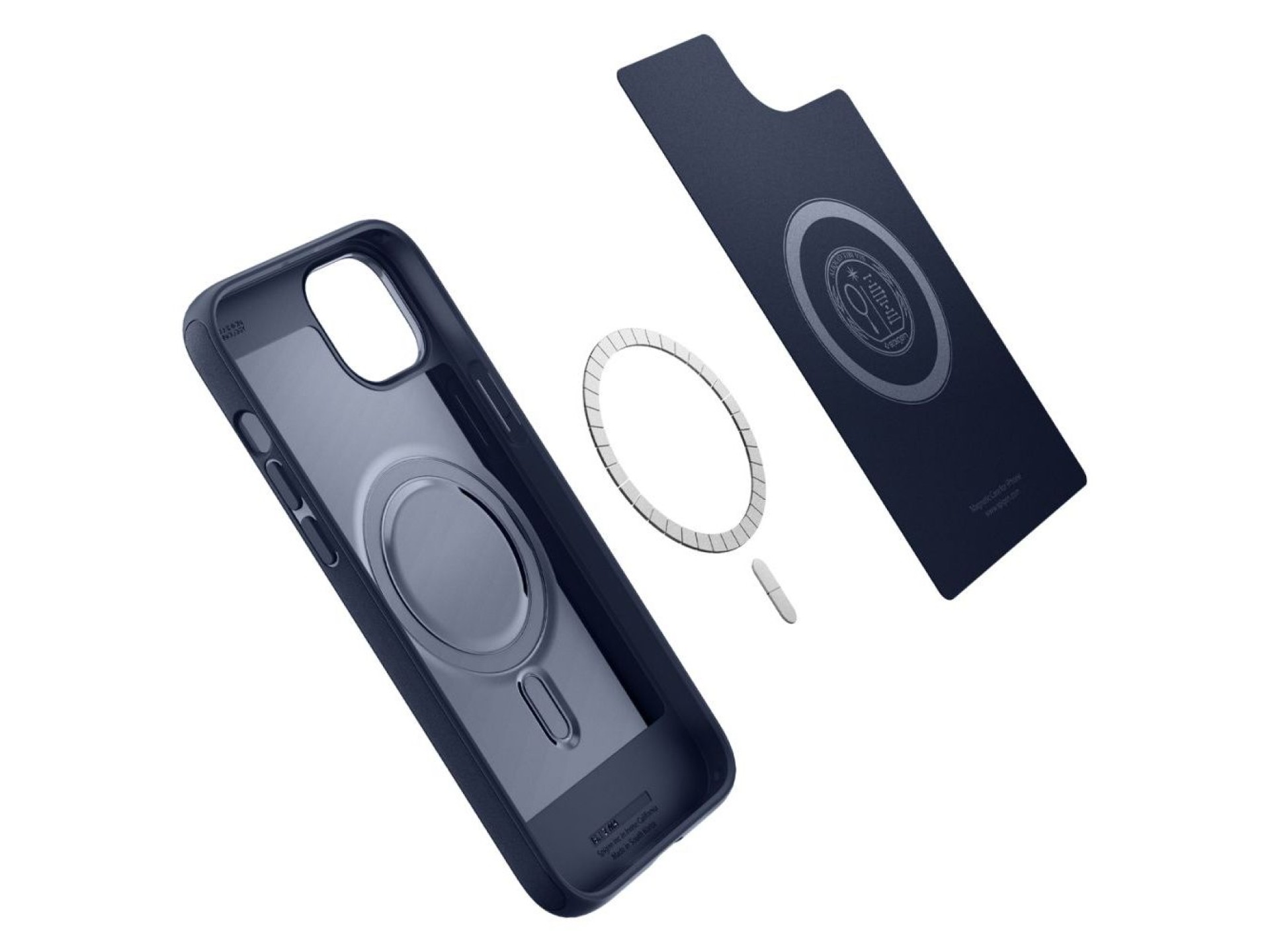 Capa Spigen Mag Armor para iPhone 14 Plus - Azul