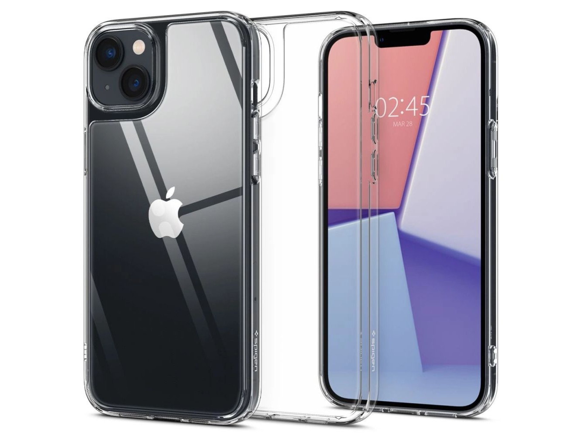 Capa Spigen Quartz Hybrid para iPhone 14 Plus - Transparente
