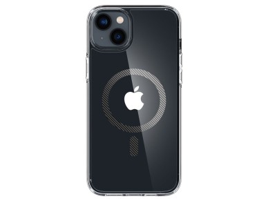Capa Spigen Ultra Hybrid Mag com MagSafe para iPhone 14 Plus - Cinza Transparente Capa Spigen Ultra Hybrid Mag com MagSafe para iPhone 14 Plus - Cinza Transparente