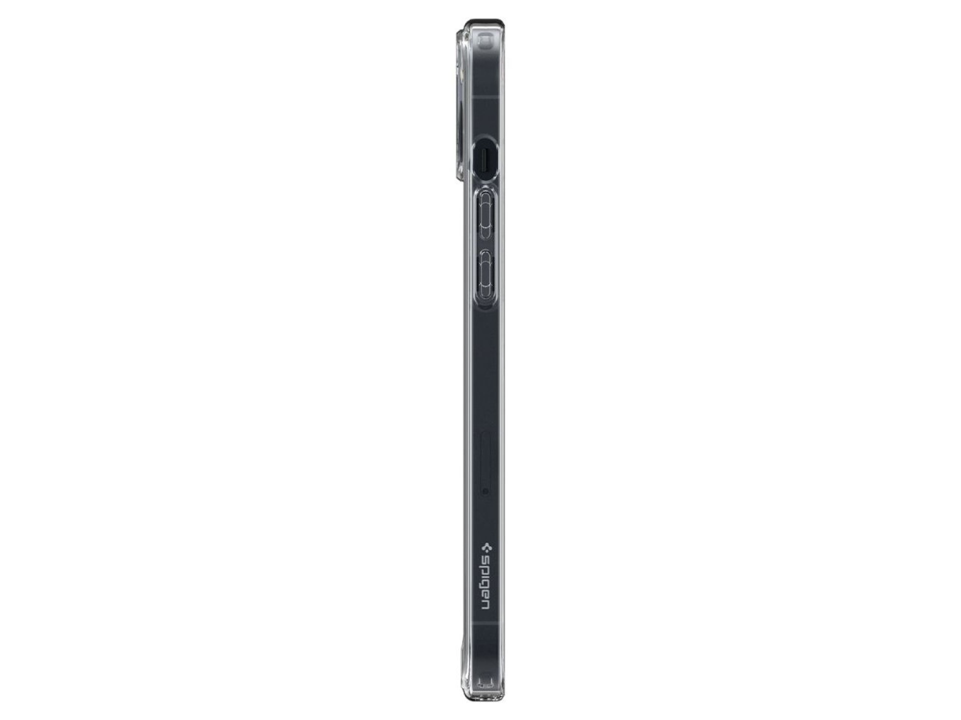 Spigen Ultra Hybrid Mag Case with MagSafe for iPhone 14 Plus - Clear Black