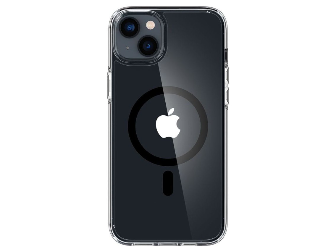 Spigen Ultra Hybrid Mag Case with MagSafe for iPhone 14 Plus - Clear Black