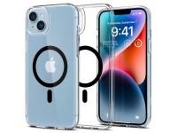 Spigen Ultra Hybrid Mag Case with MagSafe for iPhone 14 Plus - Clear Black Spigen Ultra Hybrid Mag Case with MagSafe for iPhone 14 Plus - Clear Black
