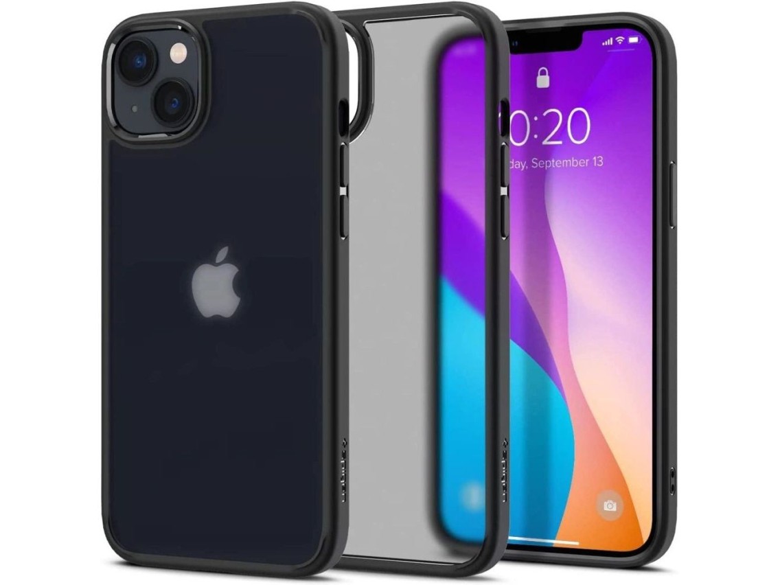 Spigen Ultra Hybrid iPhone 14 Plus Case - Matte Black