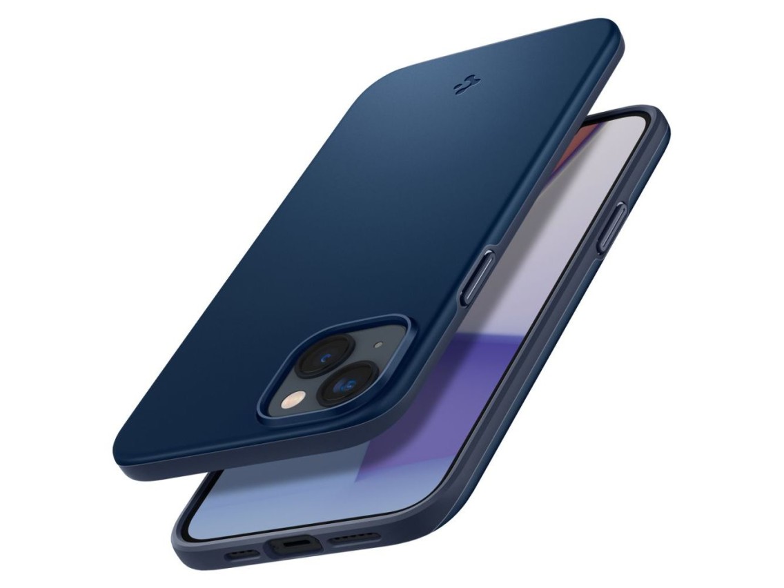 Funda Spigen Thin Fit para iPhone 14 Plus - Azul