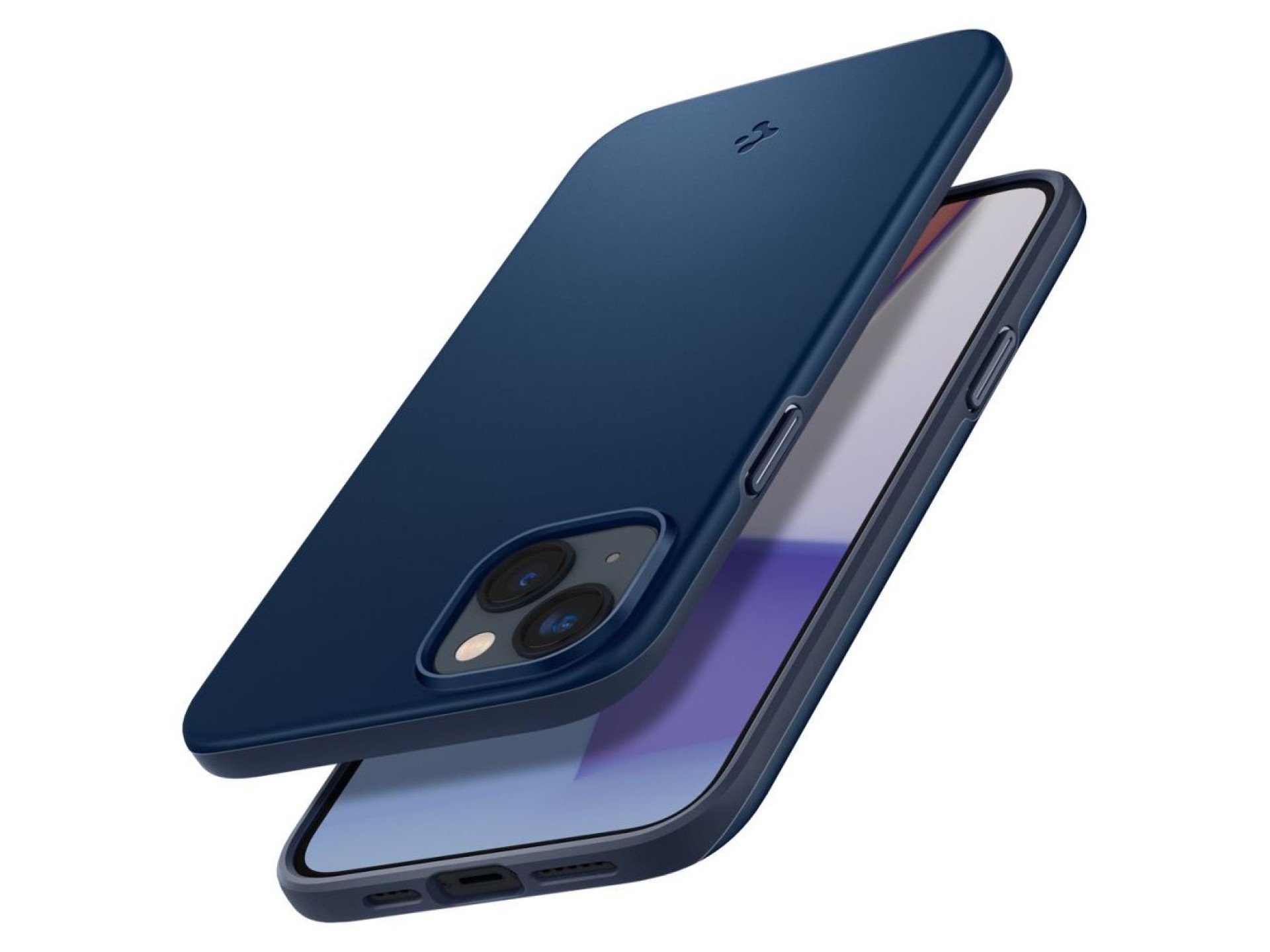 Funda Spigen Thin Fit para iPhone 14 Plus - Azul