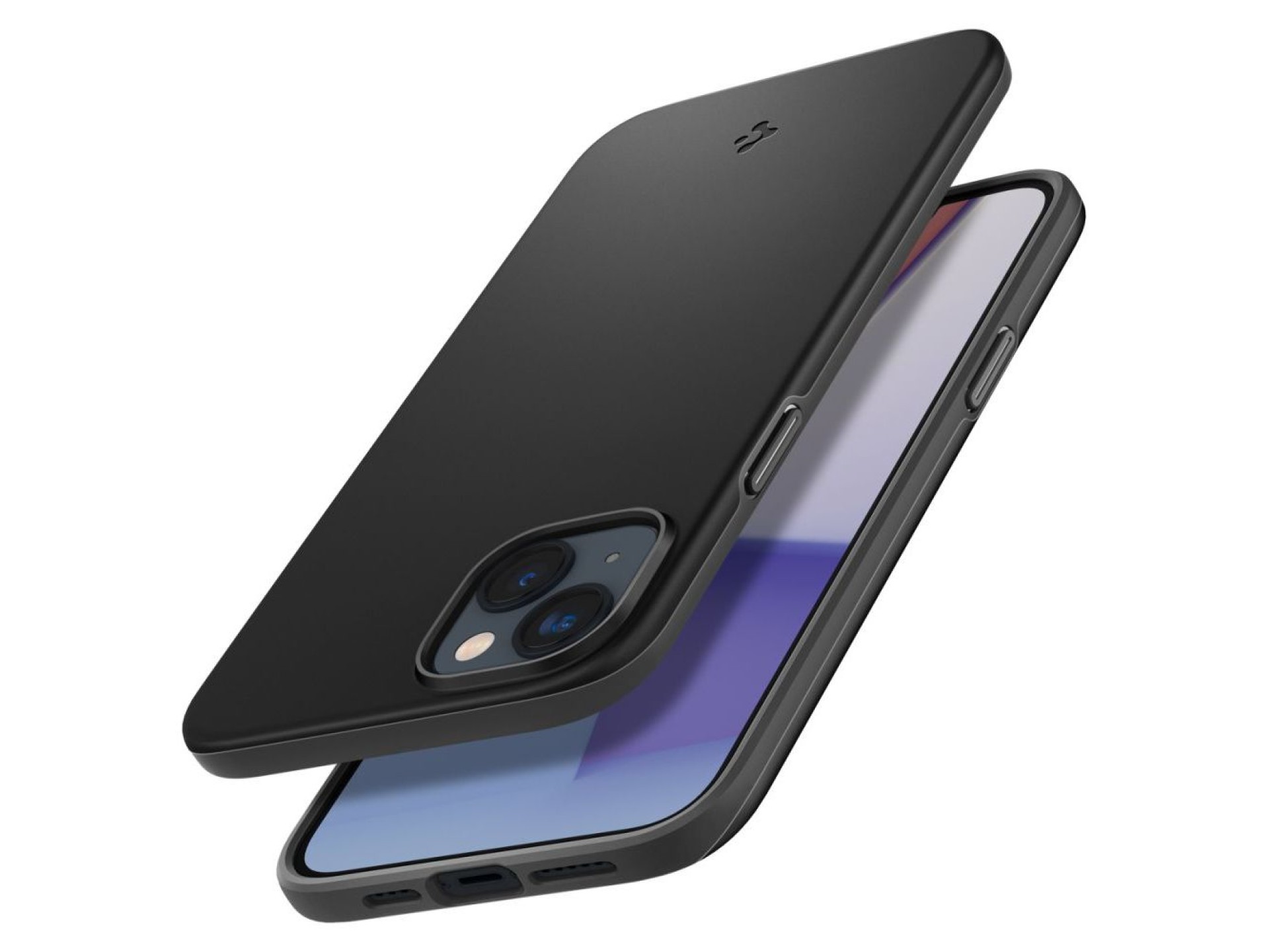 Capa Spigen Thin Fit para iPhone 14 Plus - Preta