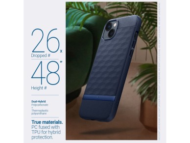 Caseology Parallax Mag Case with MagSafe for iPhone 14 Plus - Navy Caseology Parallax Mag Case with MagSafe for iPhone 14 Plus - Navy