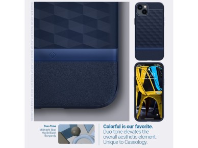 Caseology Parallax Mag Case with MagSafe for iPhone 14 Plus - Navy Caseology Parallax Mag Case with MagSafe for iPhone 14 Plus - Navy
