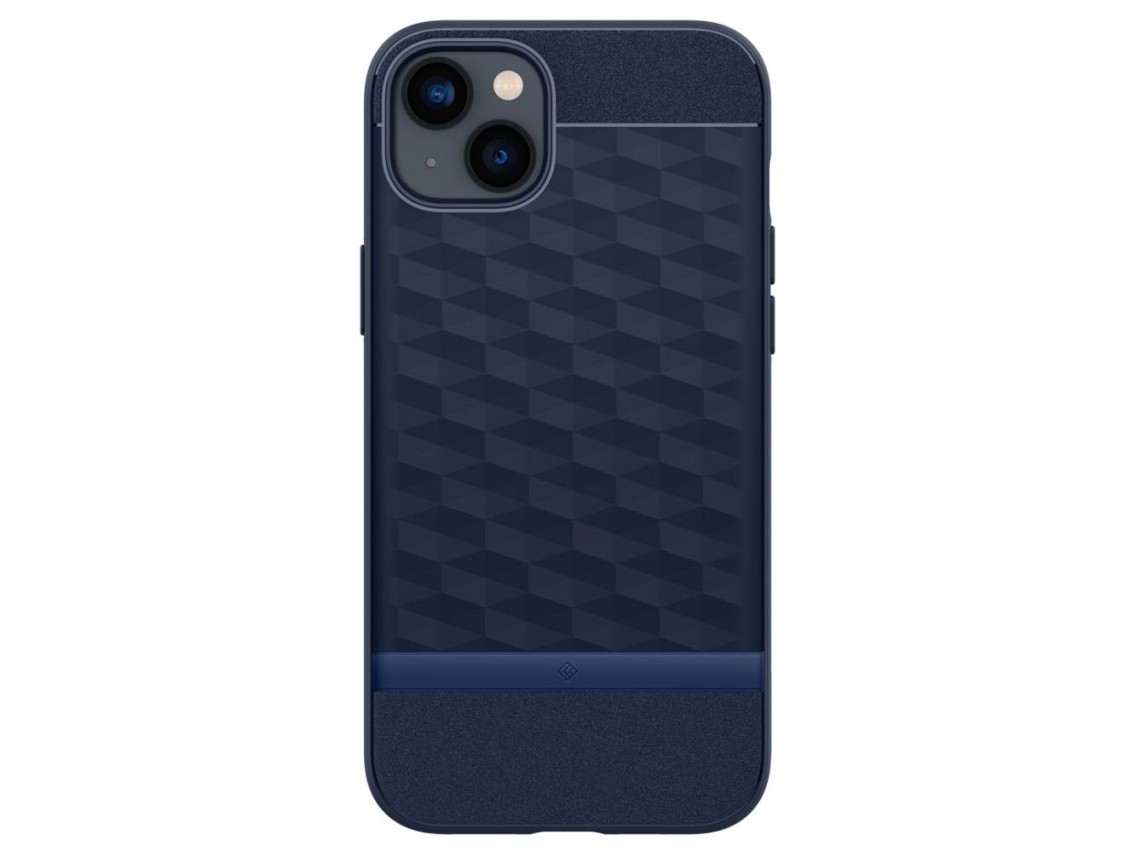 Capa Caseology Parallax Mag com MagSafe para iPhone 14 Plus - Azul Marinho