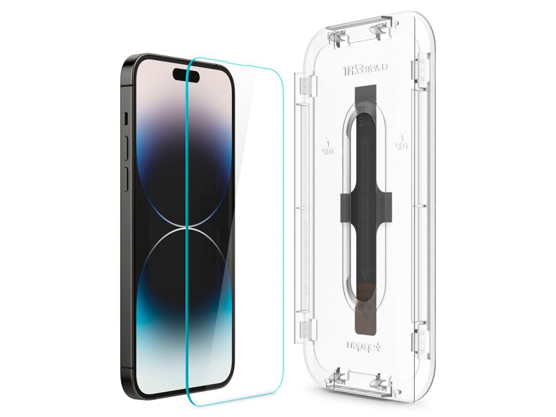 Spigen Glas.tR EZ Fit Película de Vidro Temperado para iPhone 14 Pro Max - 2 unidades.