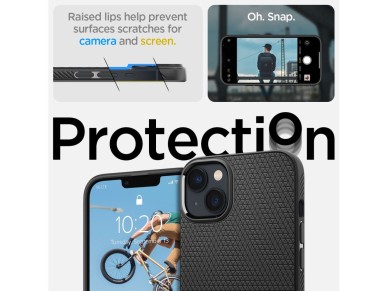 Spigen Liquid Air iPhone 14 Case - Matte Black Spigen Liquid Air iPhone 14 Case - Matte Black