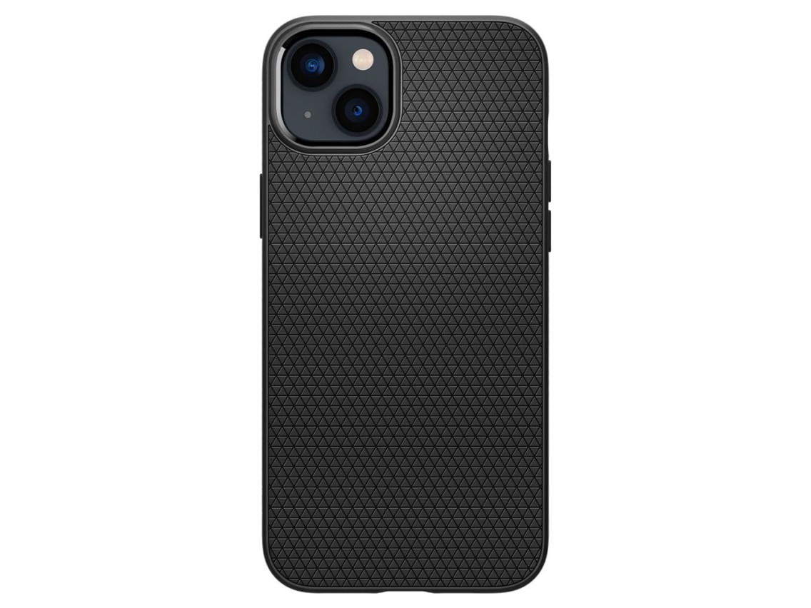 Capa Spigen Liquid Air para iPhone 14 - Preto Fosco