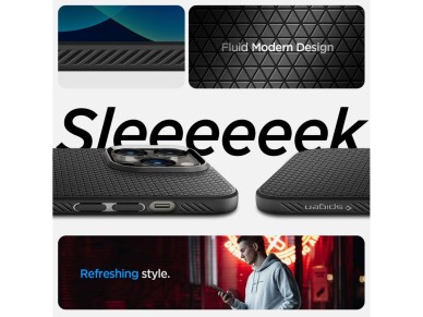 Spigen Liquid Air iPhone 14 Pro Case - Matte Black Spigen Liquid Air iPhone 14 Pro Case - Matte Black