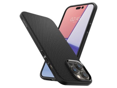 Spigen Liquid Air iPhone 14 Pro Case - Matte Black Spigen Liquid Air iPhone 14 Pro Case - Matte Black