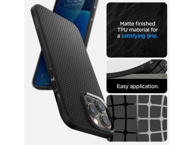 Spigen Liquid Air iPhone 14 Pro Case - Matte Black Spigen Liquid Air iPhone 14 Pro Case - Matte Black