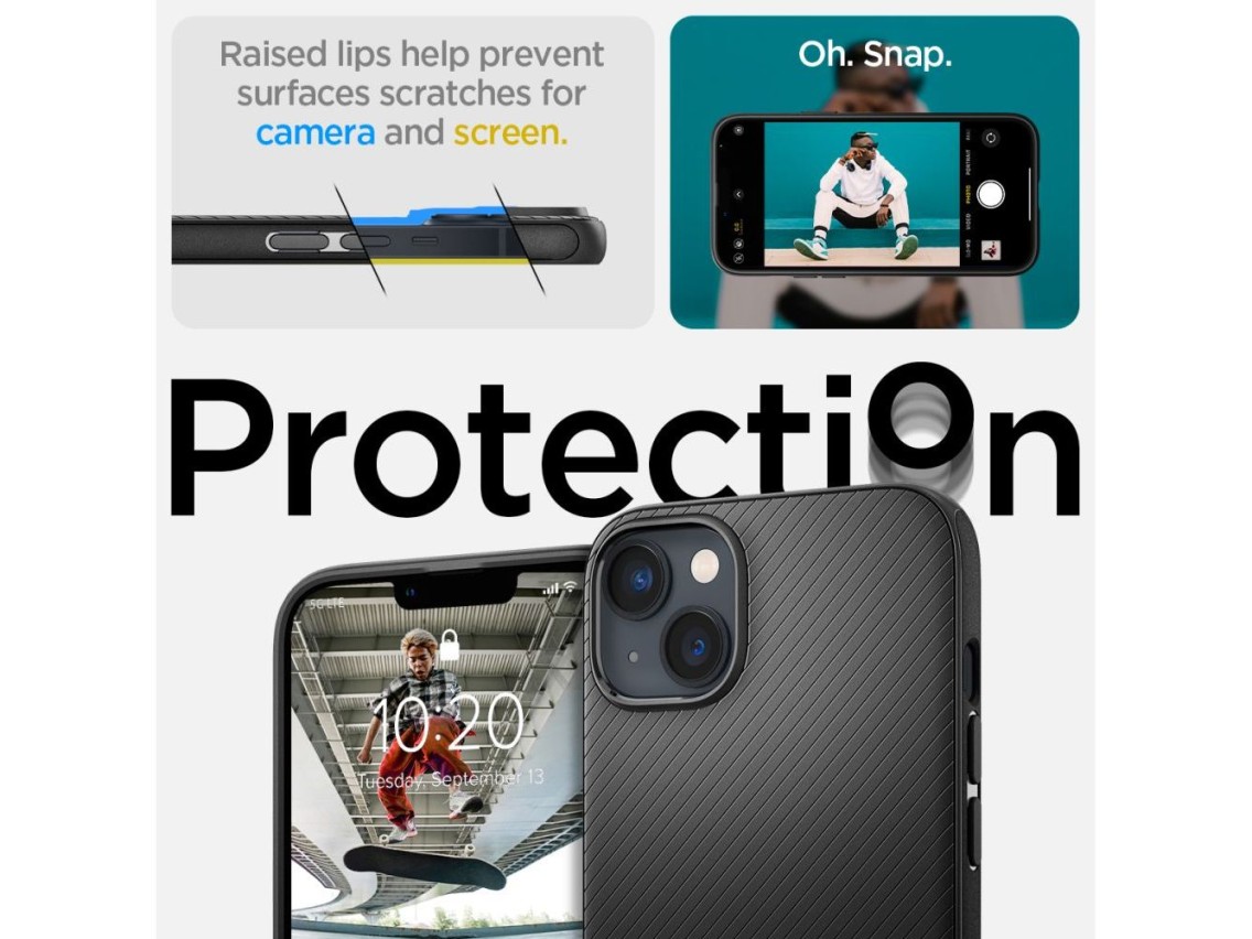 Funda Spigen Mag Armor para iPhone 14 Plus - Negro mate