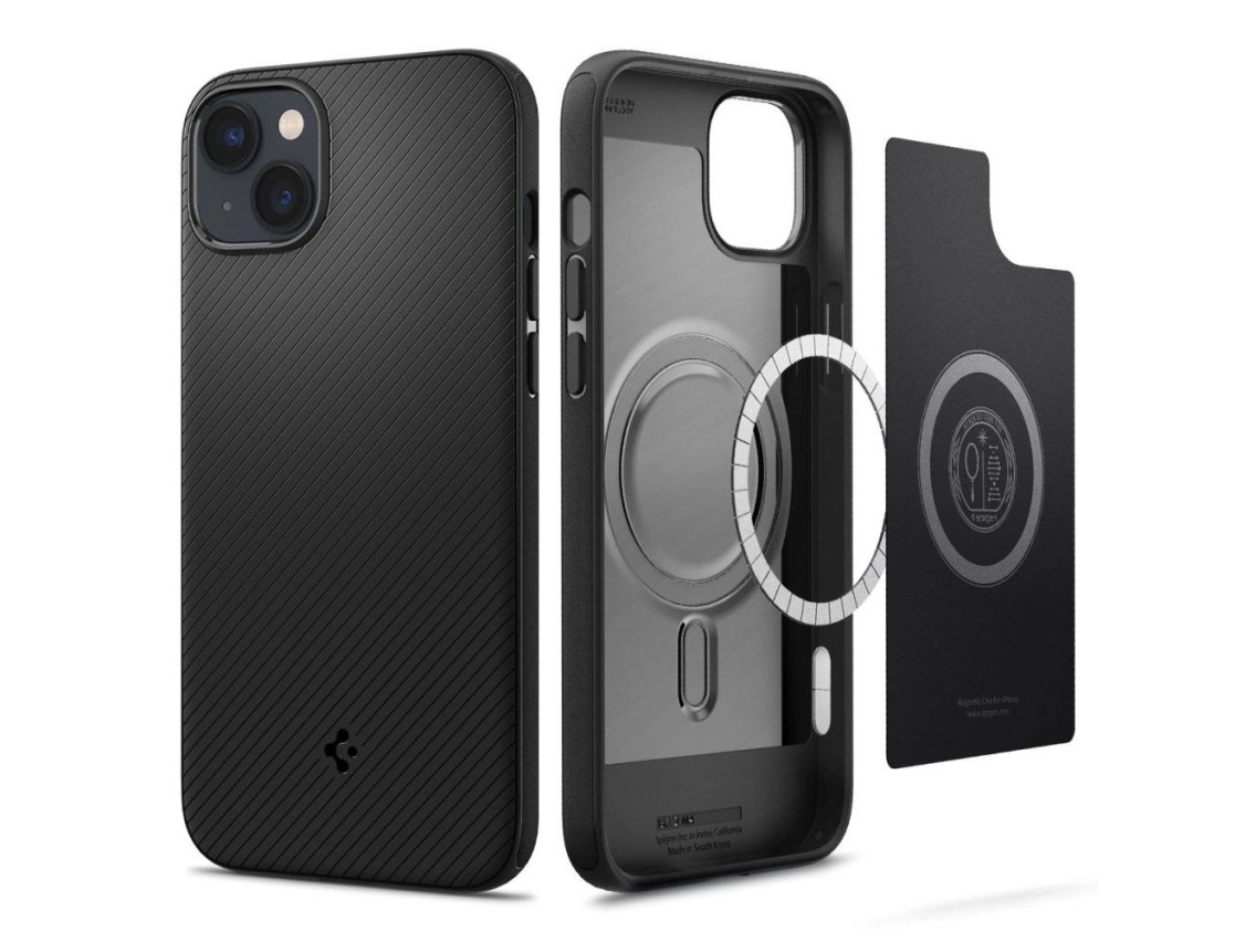 Funda Spigen Mag Armor para iPhone 14 Plus - Negro mate