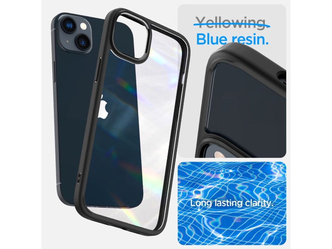 Capa Spigen Ultra Hybrid para iPhone 14 Plus - Preto Fosco