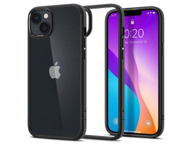 Funda Spigen Ultra Hybrid para iPhone 14 Plus - Negro mate
