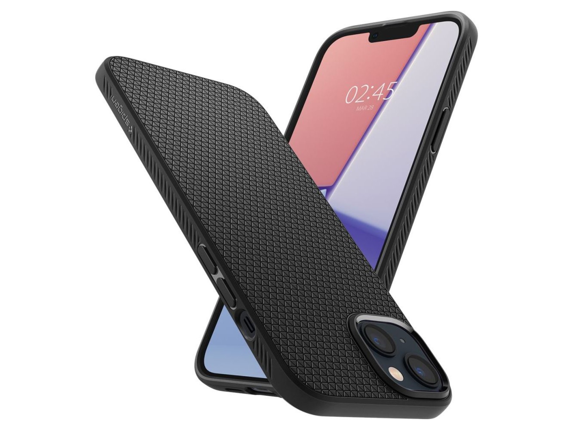 Spigen Liquid Air Case for iPhone 14 Plus - Matte Black