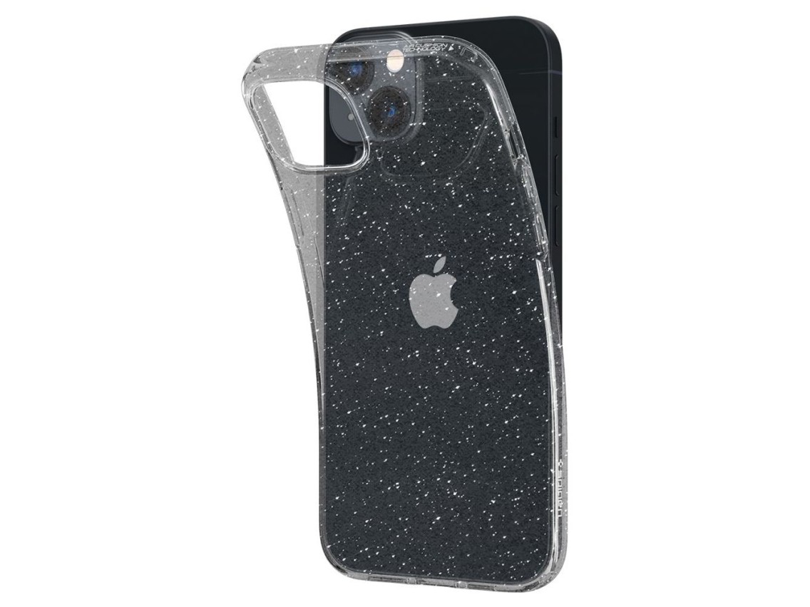 Capa Spigen Liquid Crystal para iPhone 14 Plus - Glitter transparente