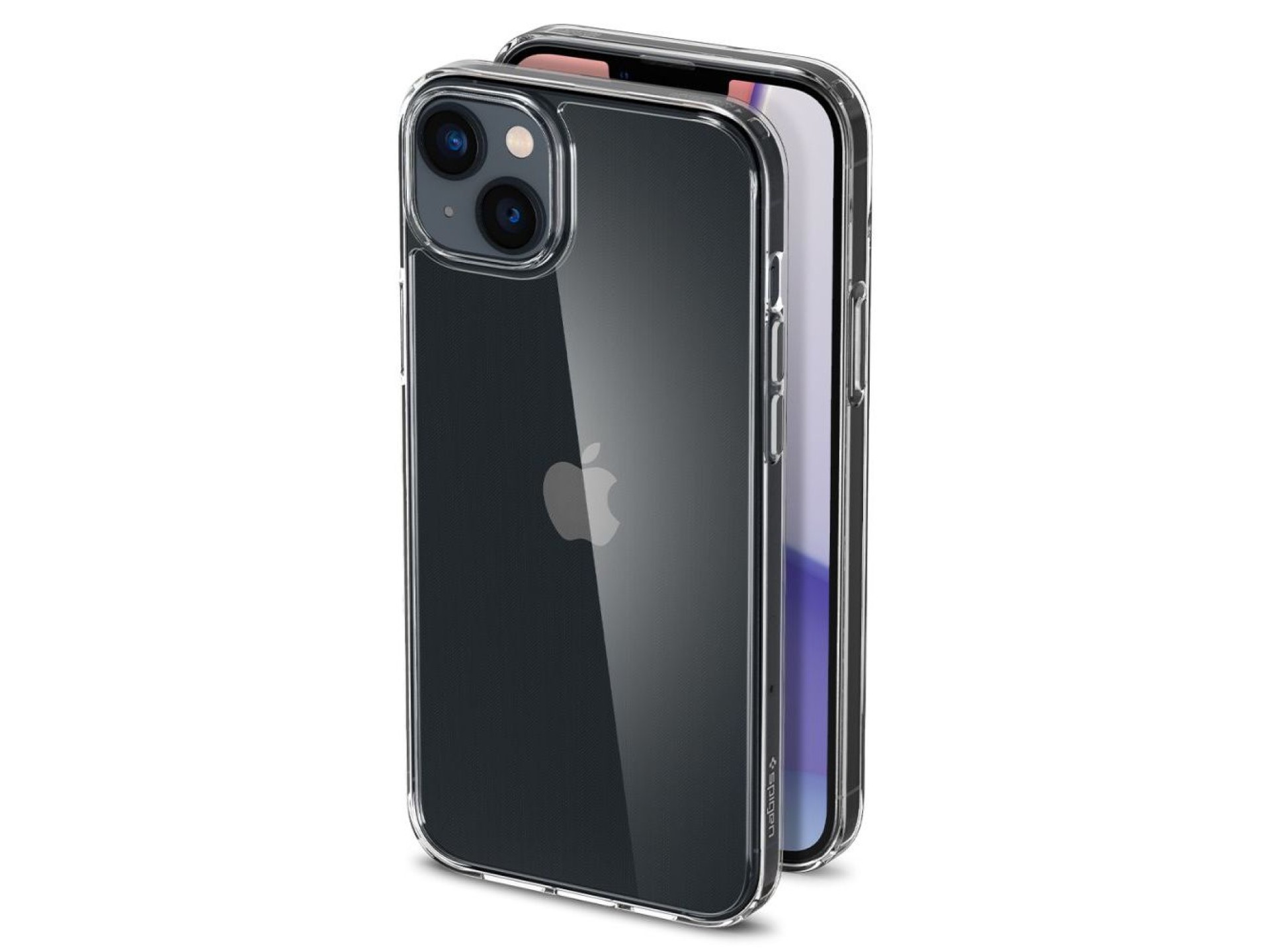 Capa híbrida Spigen Airskin para iPhone 14 Plus - Transparente
