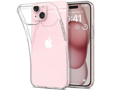 Capa Spigen Liquid Crystal para iPhone 14 Plus - Glitter transparente Capa Spigen Liquid Crystal para iPhone 14 Plus - Glitter transparente