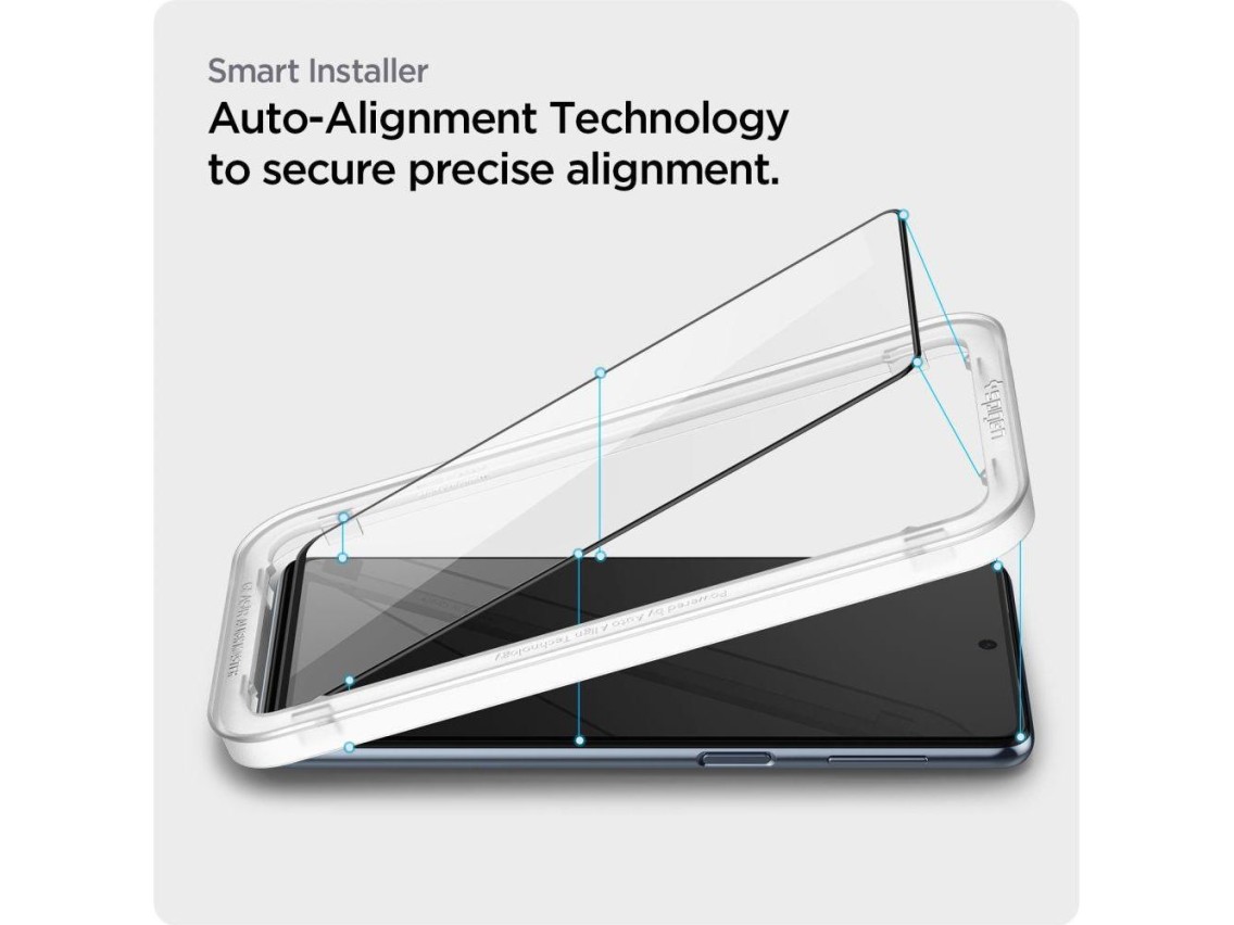 Spigen ALM Glass FC Tempered Glass for Samsung Galaxy M53 5G - Black