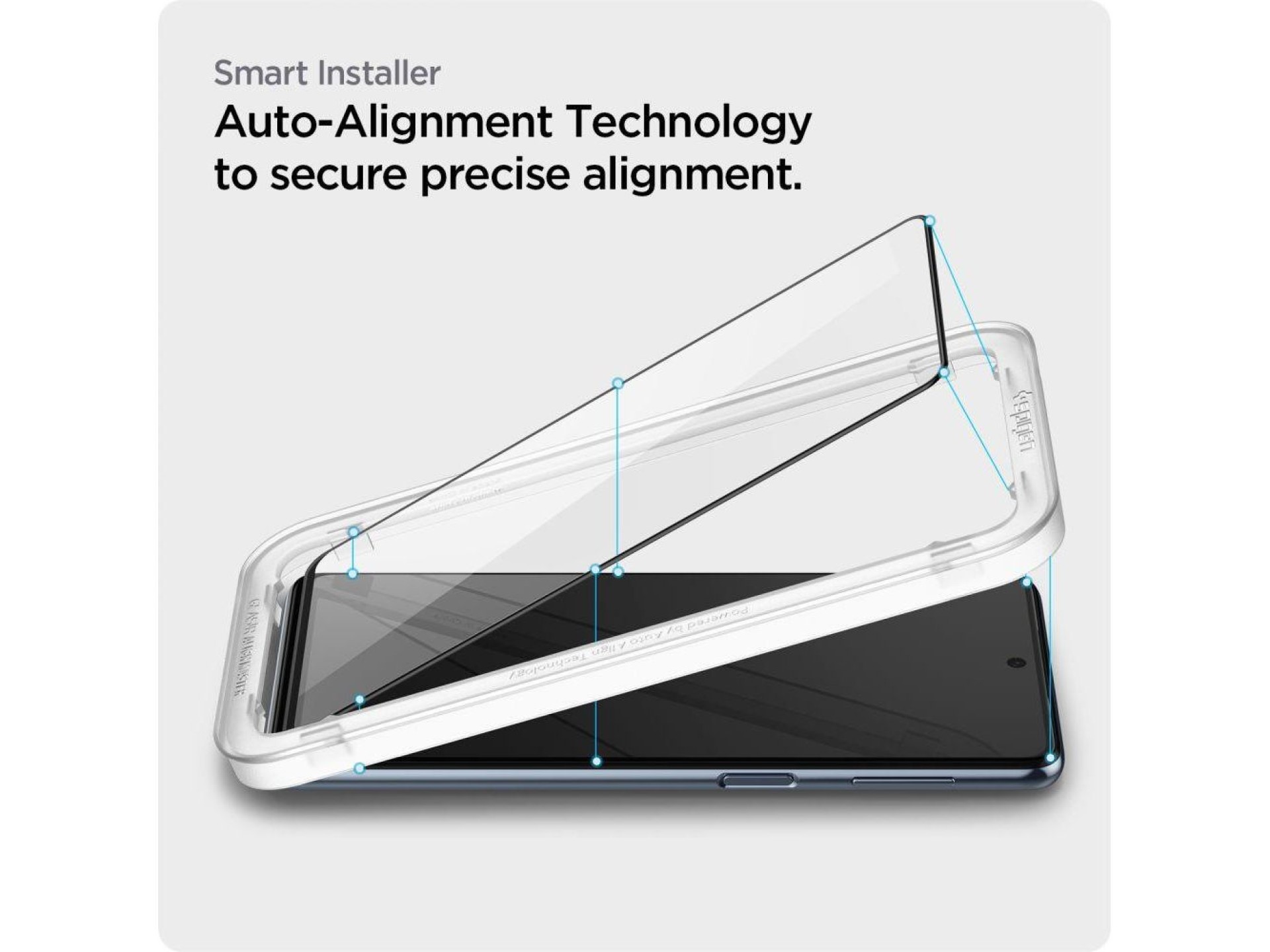 Spigen ALM Glass FC Tempered Glass for Samsung Galaxy M53 5G - Black