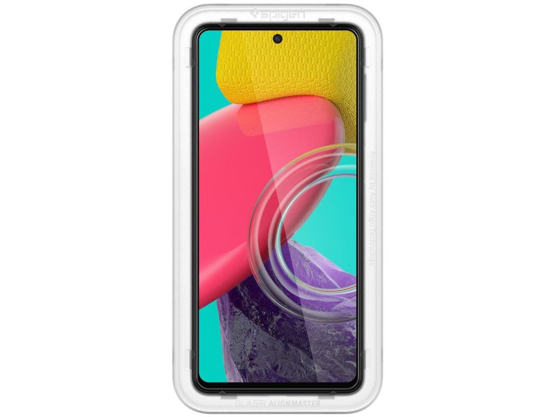Spigen ALM Glass FC Tempered Glass for Samsung Galaxy M53 5G - Black