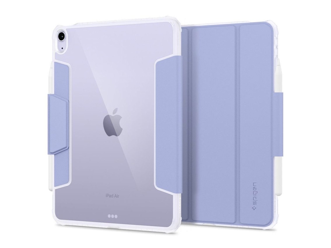 Capa Spigen Ultra Hybrid Pro para iPad Air 4 2020 / 5 2022 / 11'' 2024 - Lavanda