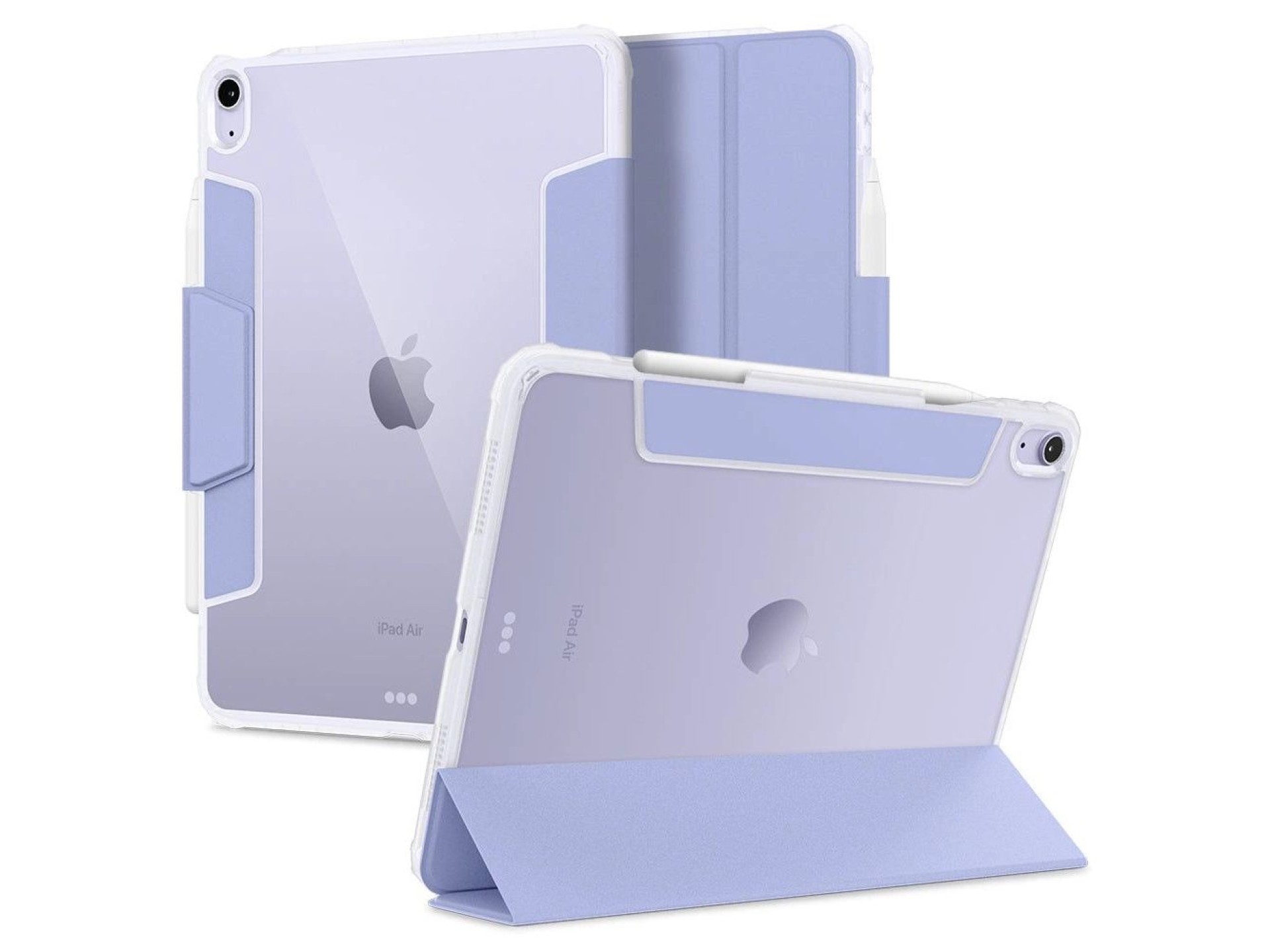 Capa Spigen Ultra Hybrid Pro para iPad Air 4 2020 / 5 2022 / 11'' 2024 - Lavanda