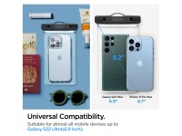 Capa Spigen Aqua Shield A601 à prova d'água IPX8 - Transparente Capa Spigen Aqua Shield A601 à prova d'água IPX8 - Transparente